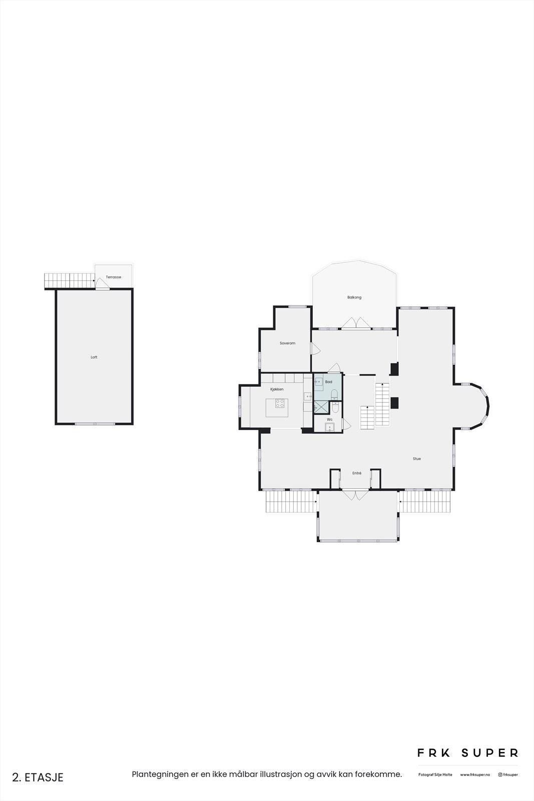 Planskisse 1 etasje av hoveddelen av boligen. Totalt areal denne etasje 147 m² BRA-i. Inneholder: Entré/trapperom , Kjøkken/spisestue , Stue , Soverom , Bad/wc. Galleribilde