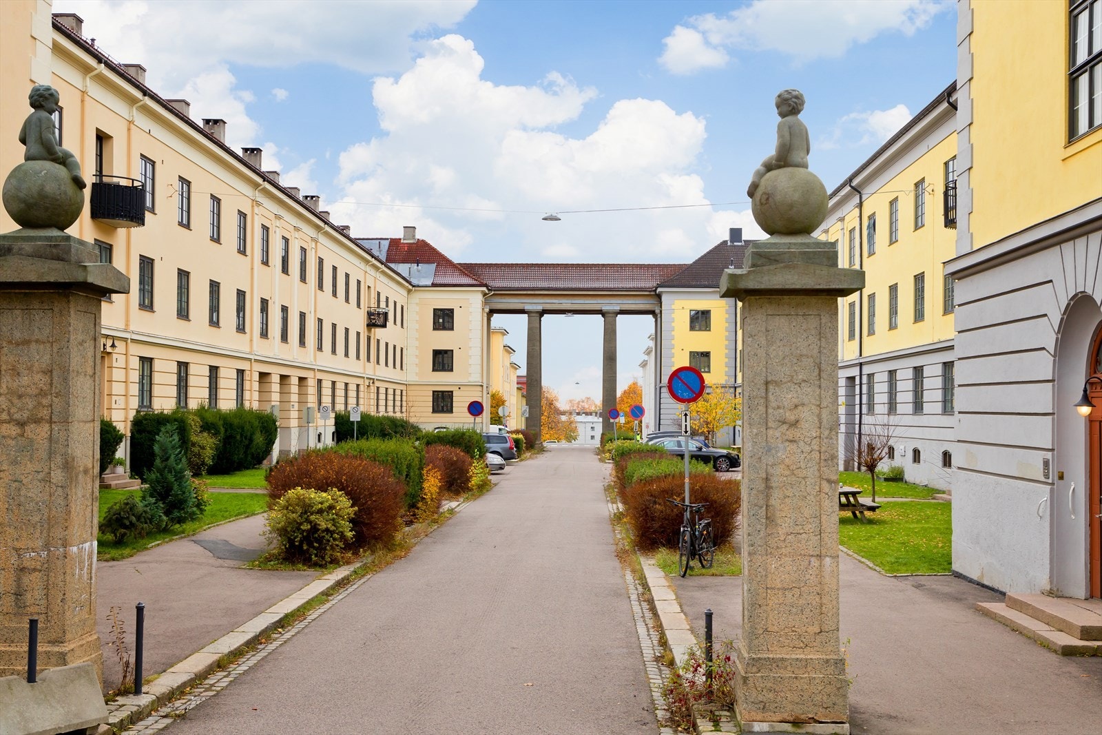 Den ikoniske Søylegården kan trygt sies å være en av de flotteste og fineste av alle bygårder på hele Torshov. Galleribilde
