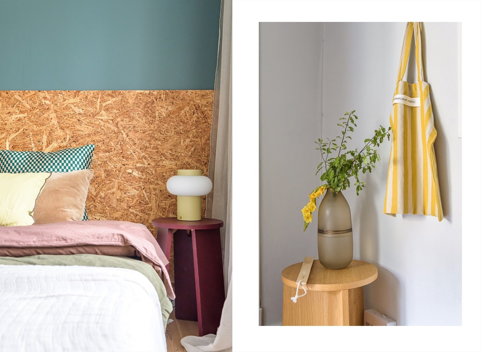 Rommet er malt i en dus og behagelige farge som gir en god atmosfære. Galleribilde