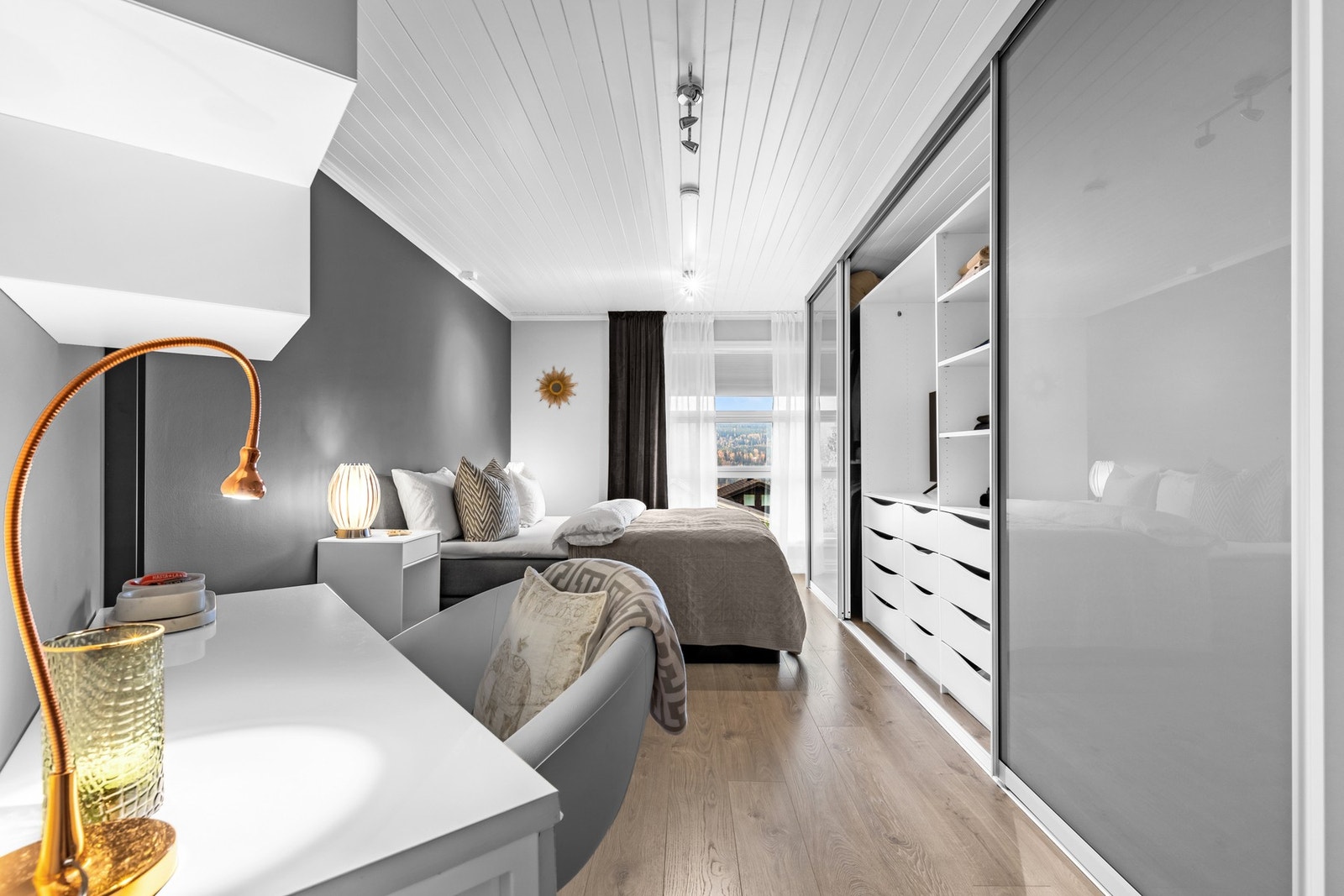 Soverom med plass for hjemmekontor (byggemeldt som kontor) Galleribilde