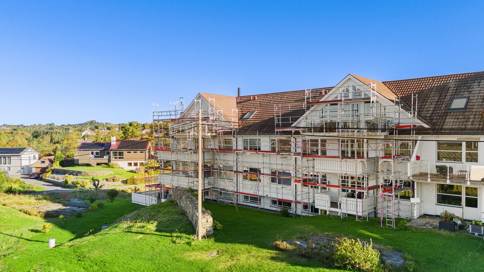 Sameiet er omkranset av grøntarealer Galleribilde