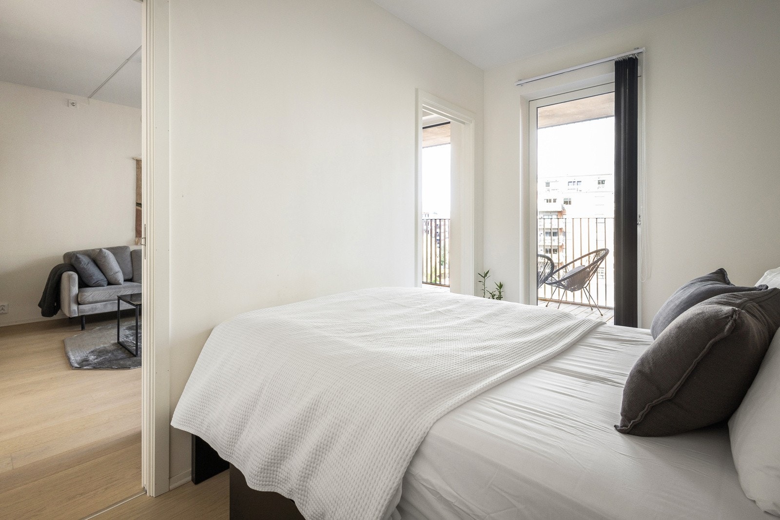 Leiligheten har moderne installasjoner som balansert ventilasjonsanlegg, som sikrer frisk luft og et godt inneklima Galleribilde