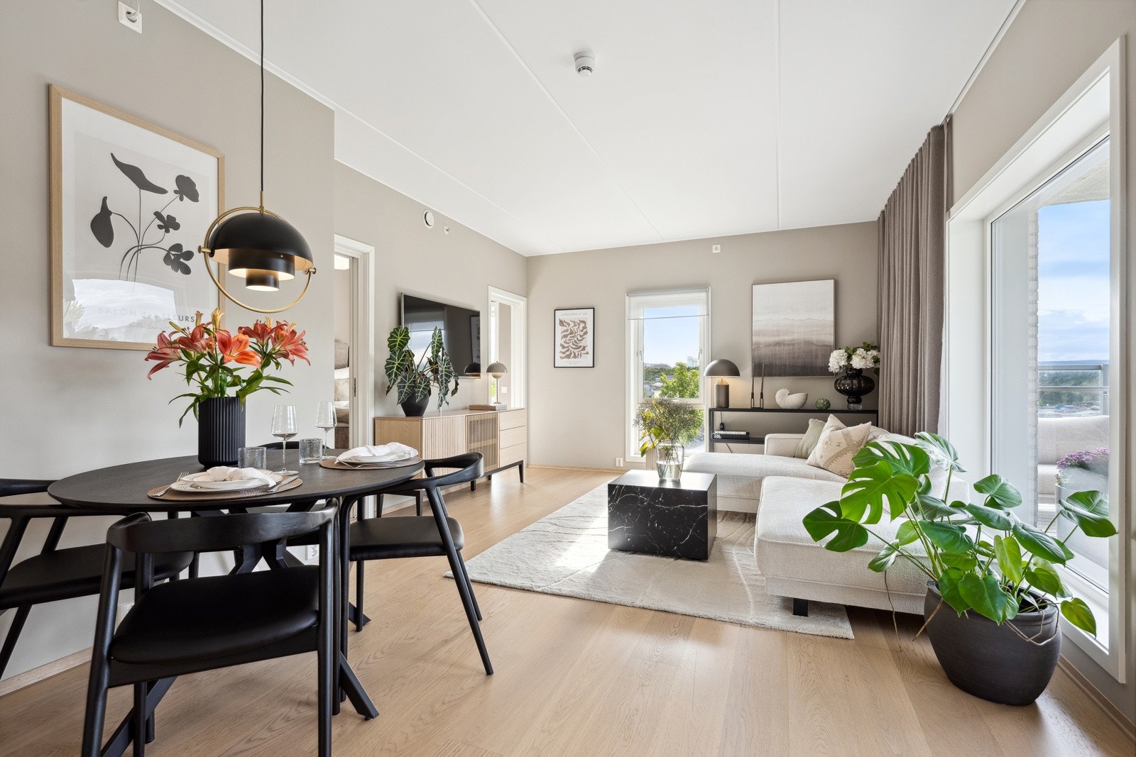 Vannbåren gulvvarme i alle rom Galleribilde