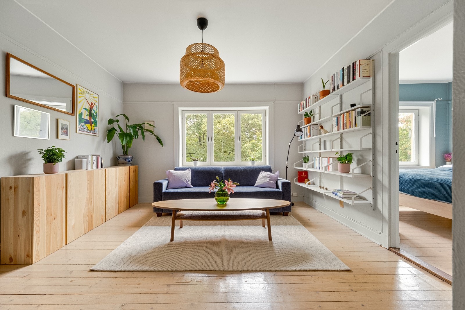 Stuen er et skikkelig godt rom å være i! Galleribilde