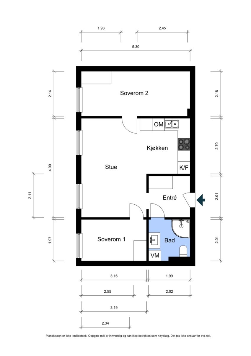 Planløsning. Galleribilde