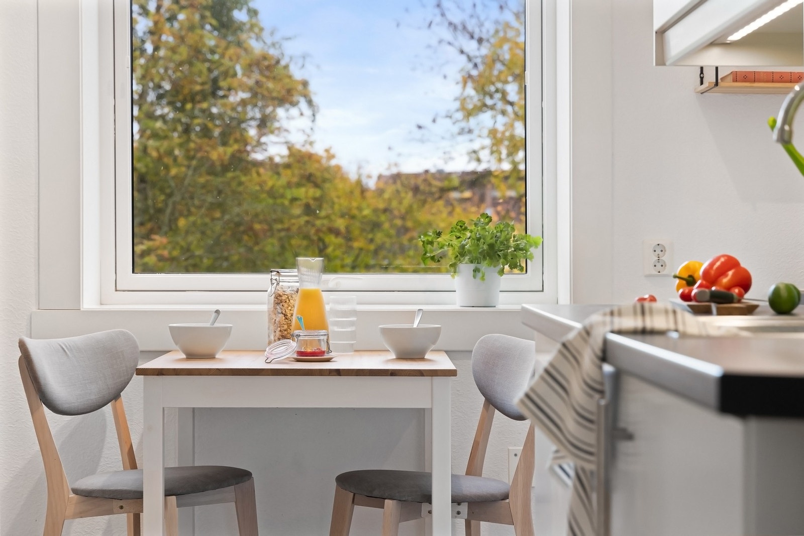 Spiseplass med fin utsikt! Galleribilde