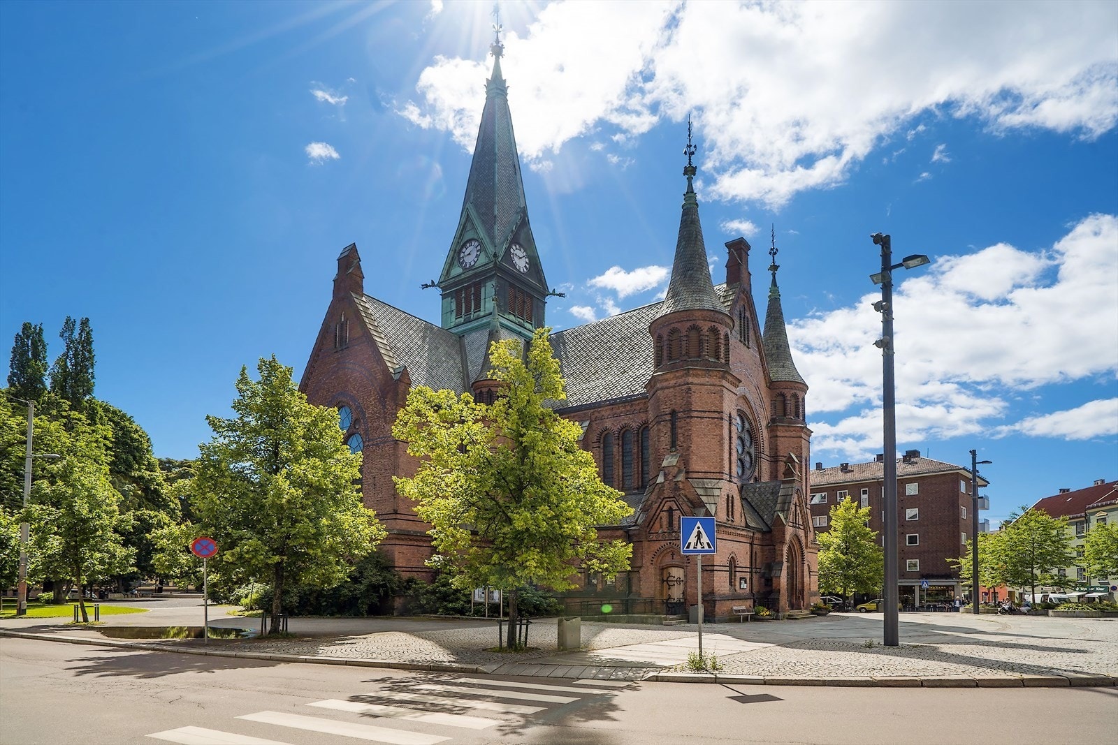 Leiligheten har en svært attraktiv beliggenhet på Sagene omkranset av grøntområder. Galleribilde