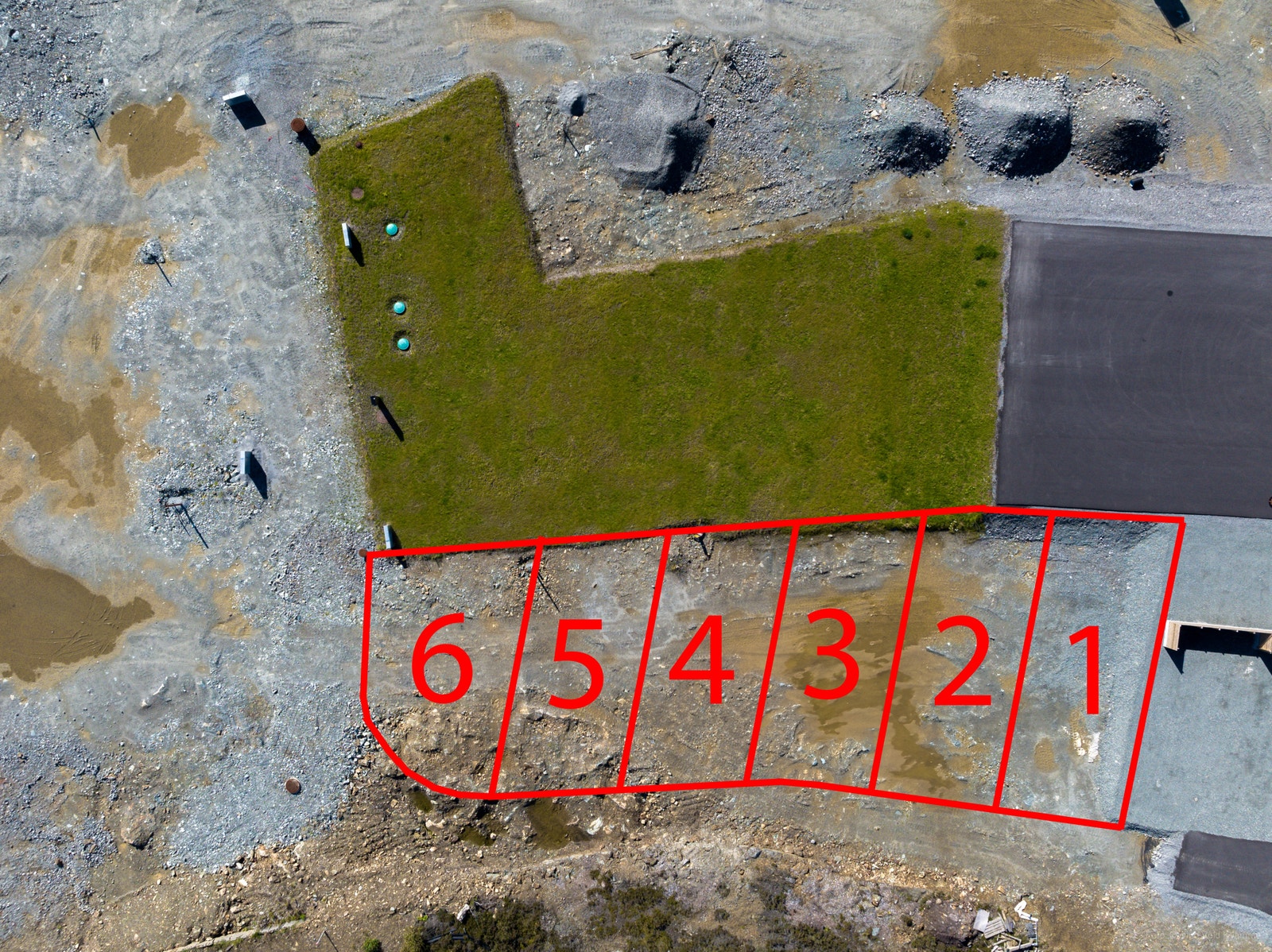 Oversiktsbilde med inndeling Galleribilde