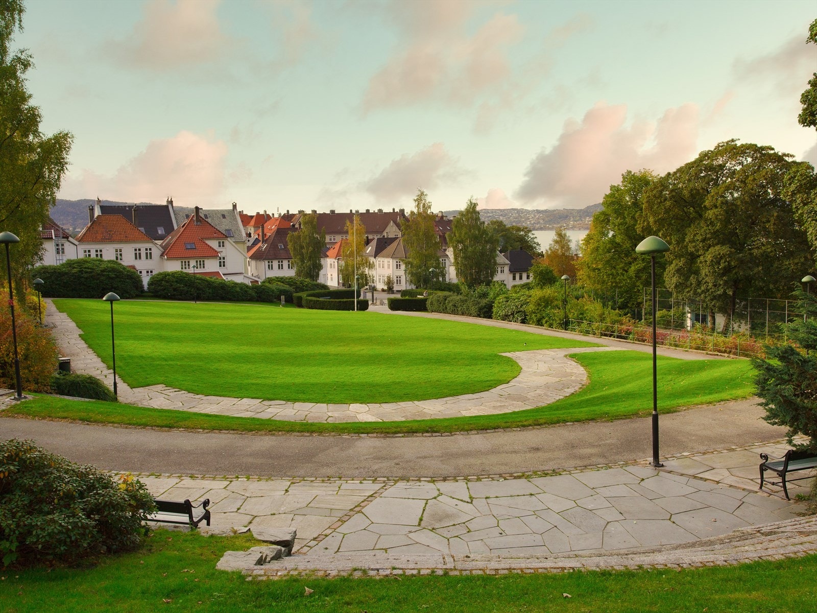 Meyerparken, Sandviken. Galleribilde