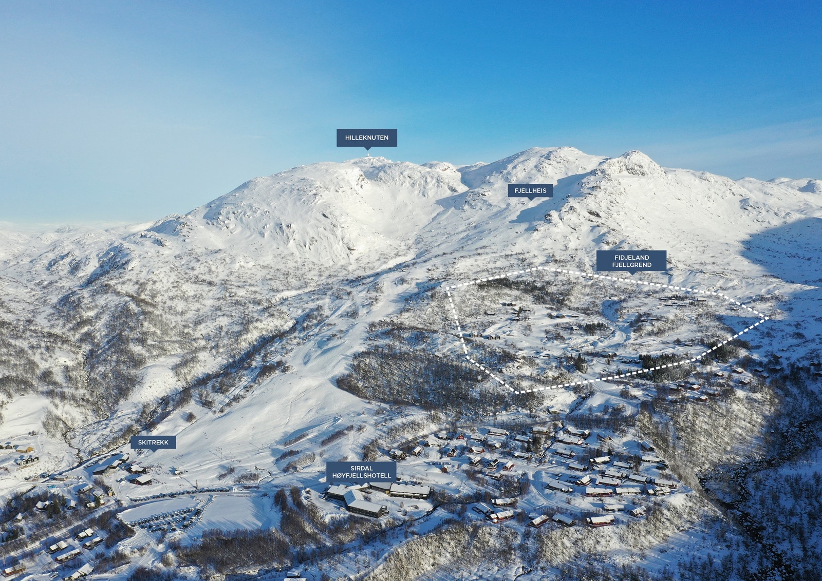 Plassering av Fidjeland Fjellgrend Galleribilde