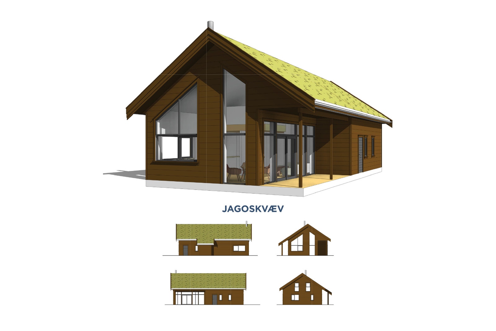 Fasader Hyttetypen: Jagoskvæv Galleribilde