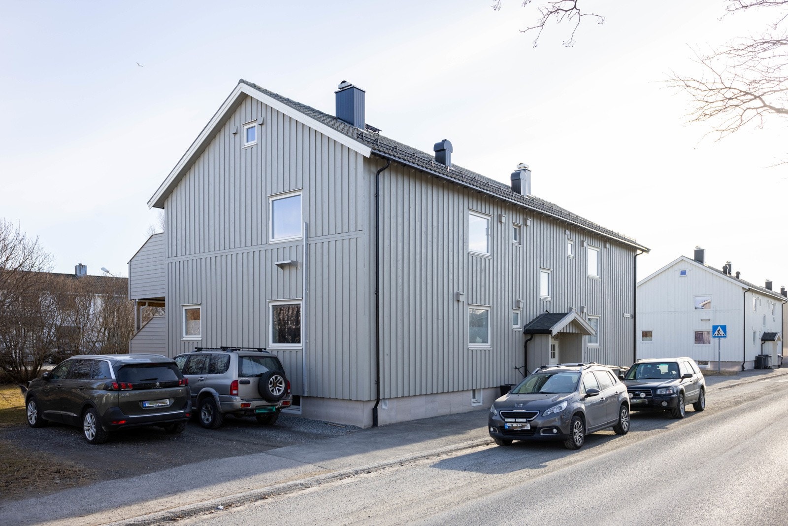 Fast parkeringsplass. Galleribilde