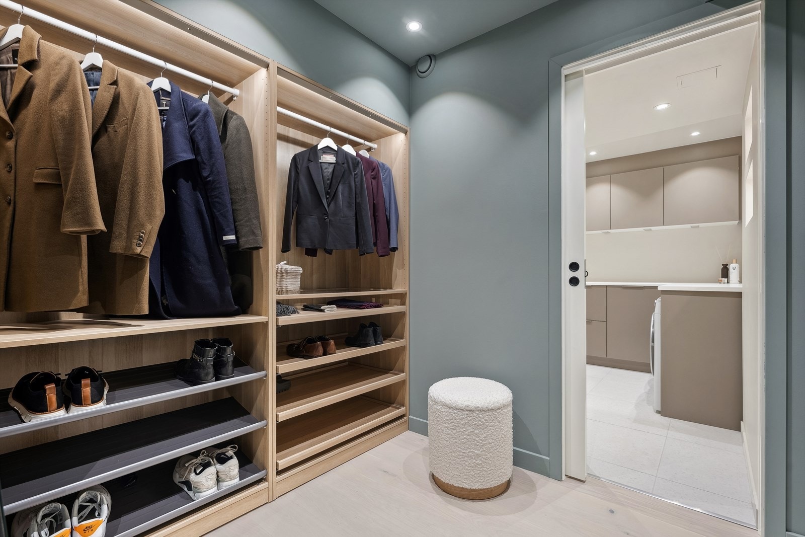 Walk-in-garderobe Galleribilde