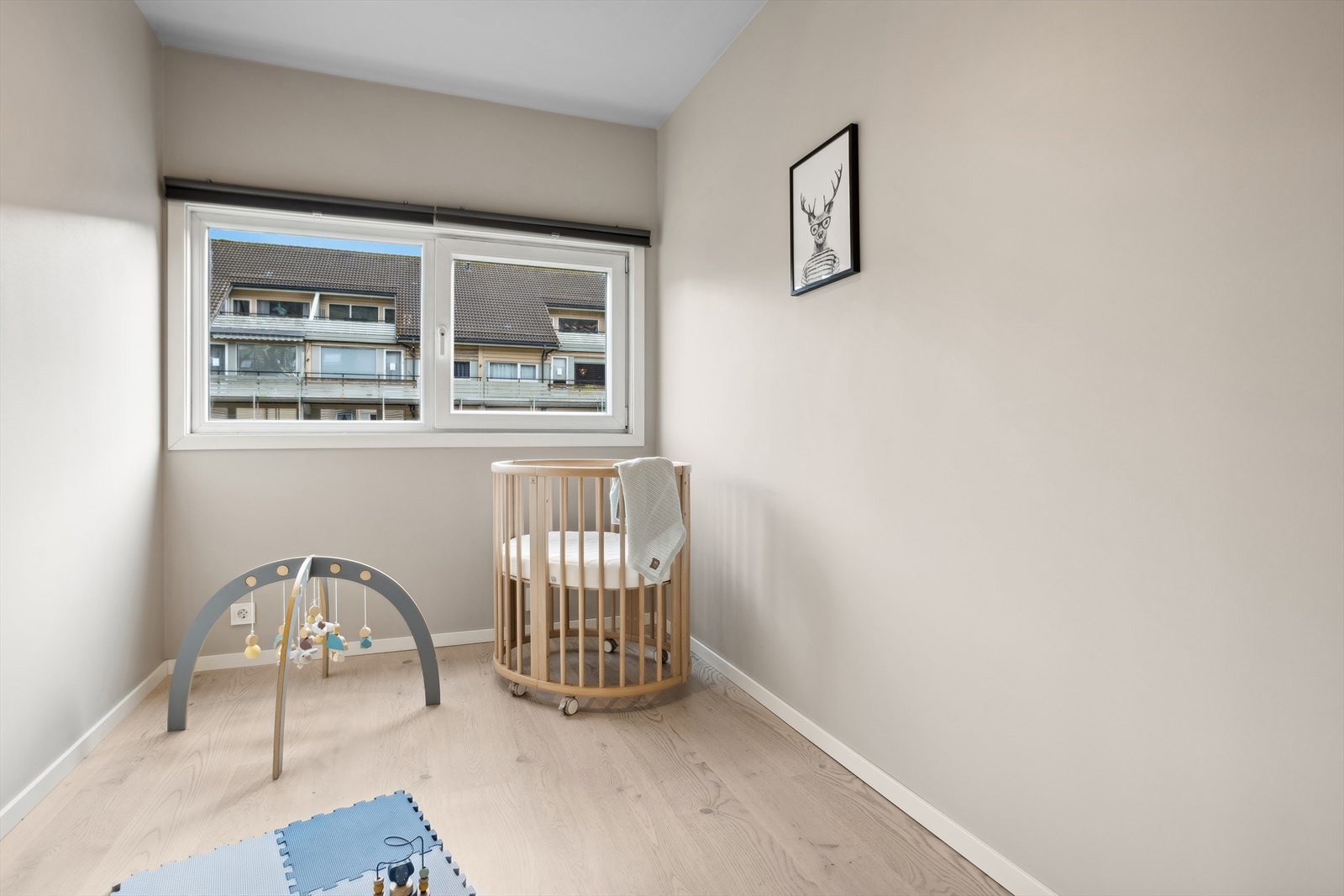 Soverom 3 er perfekt som enten barnerom, gjesterom eller kontor Galleribilde