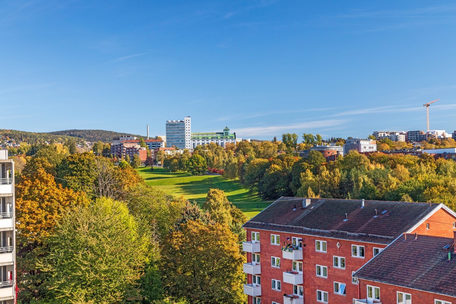 Utsikt over Torshovdalen. Galleribilde