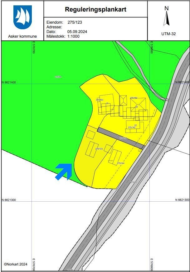 Stiuasjonskart for bnr. 123 Galleribilde