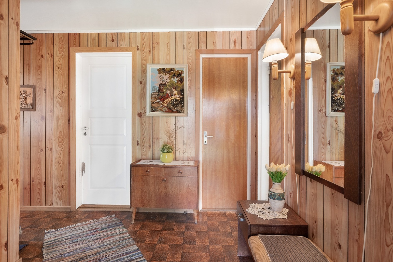 Romslig gang Galleribilde