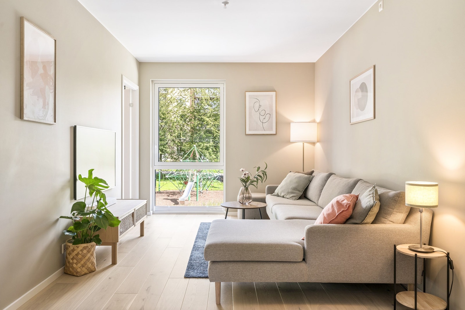 Boligen er svært romslig og har en unik planløsning Galleribilde