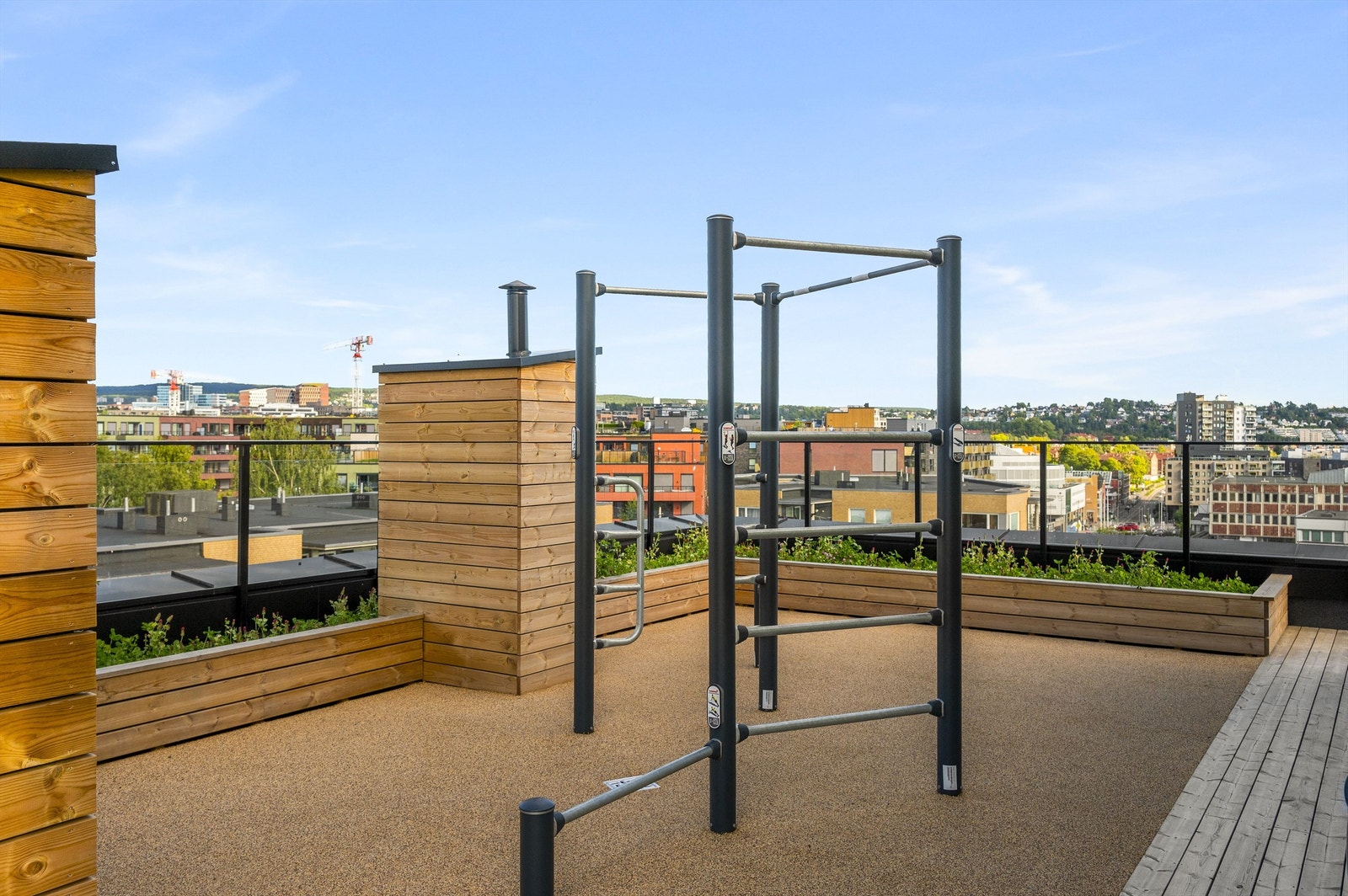 Treningsøkt med en av byens beste utsikter? Galleribilde