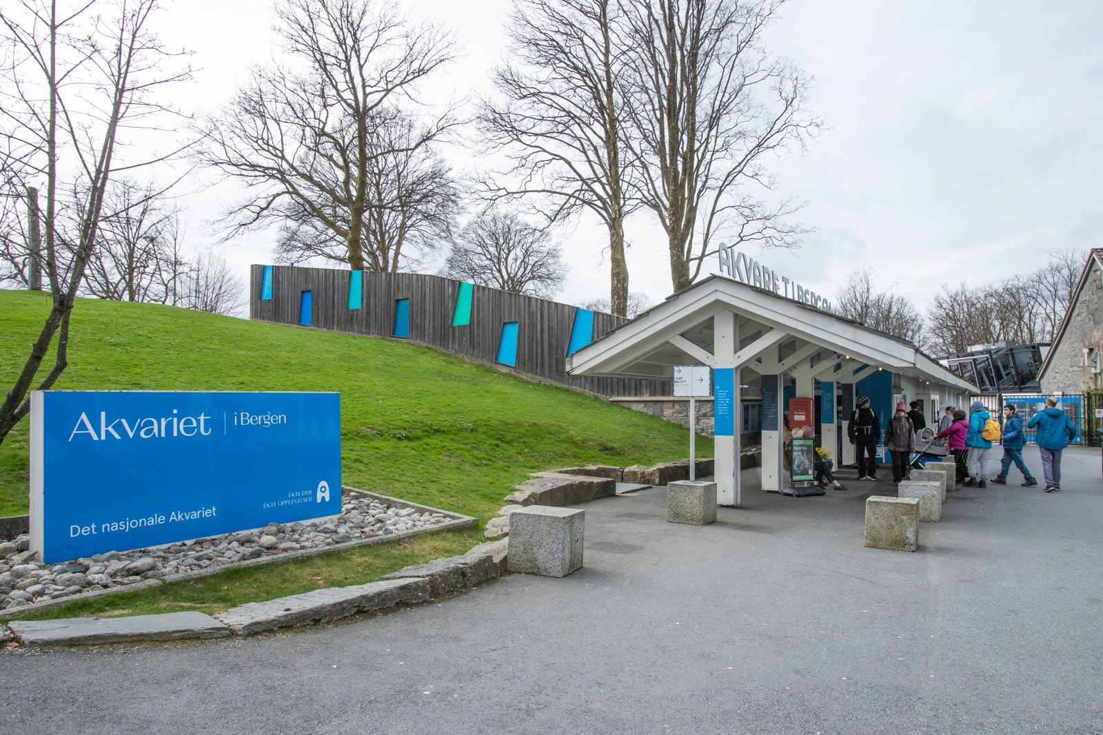 Akvariet ligger få minutter fra leiligheten. Galleribilde