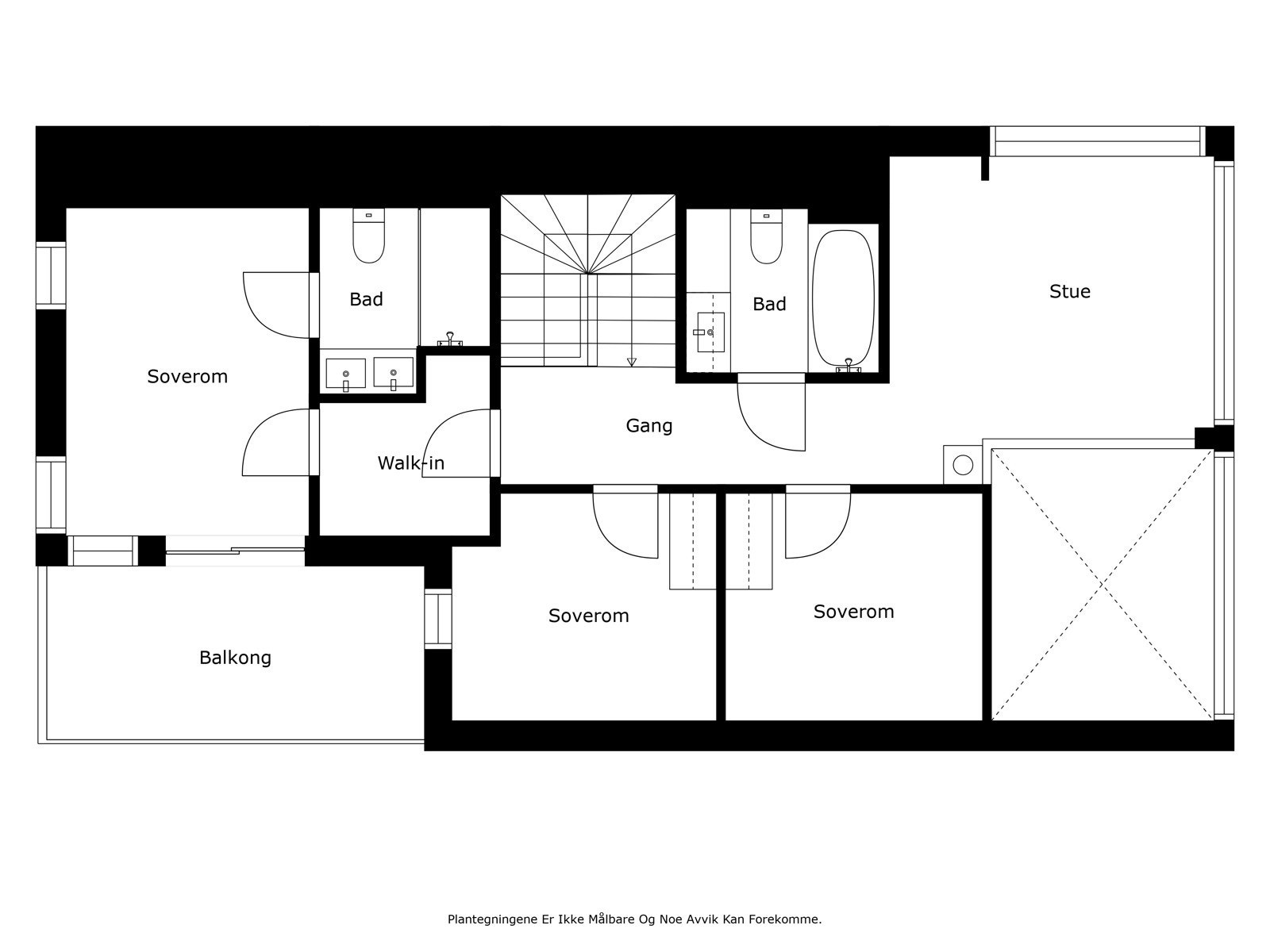 Plantegning 2. etg. Galleribilde