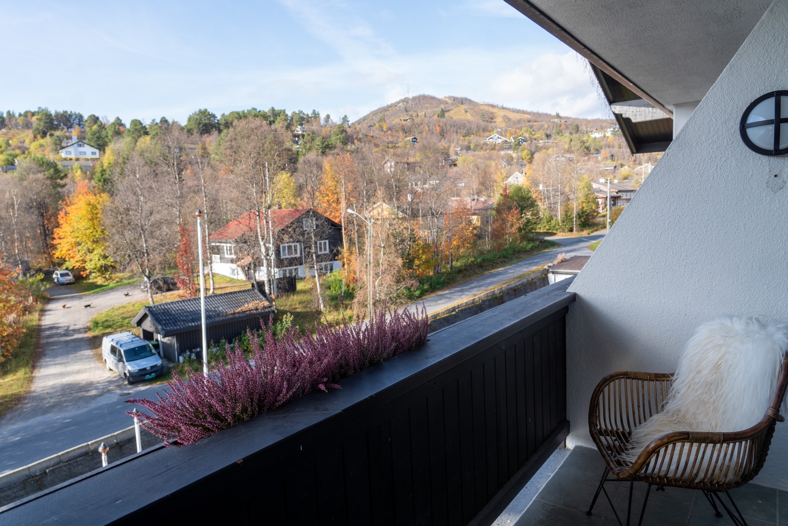 Utsikt mot vest Galleribilde