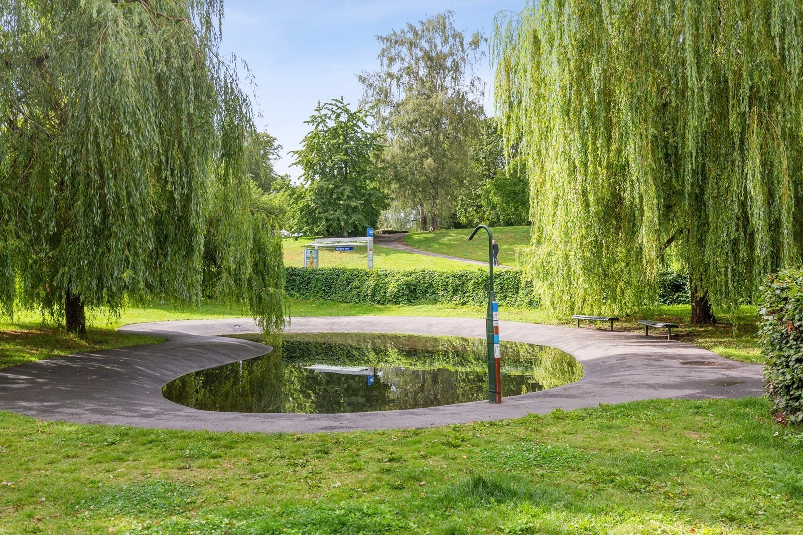 Kampen park er en av byens grønne lunger like i nærheten. Galleribilde