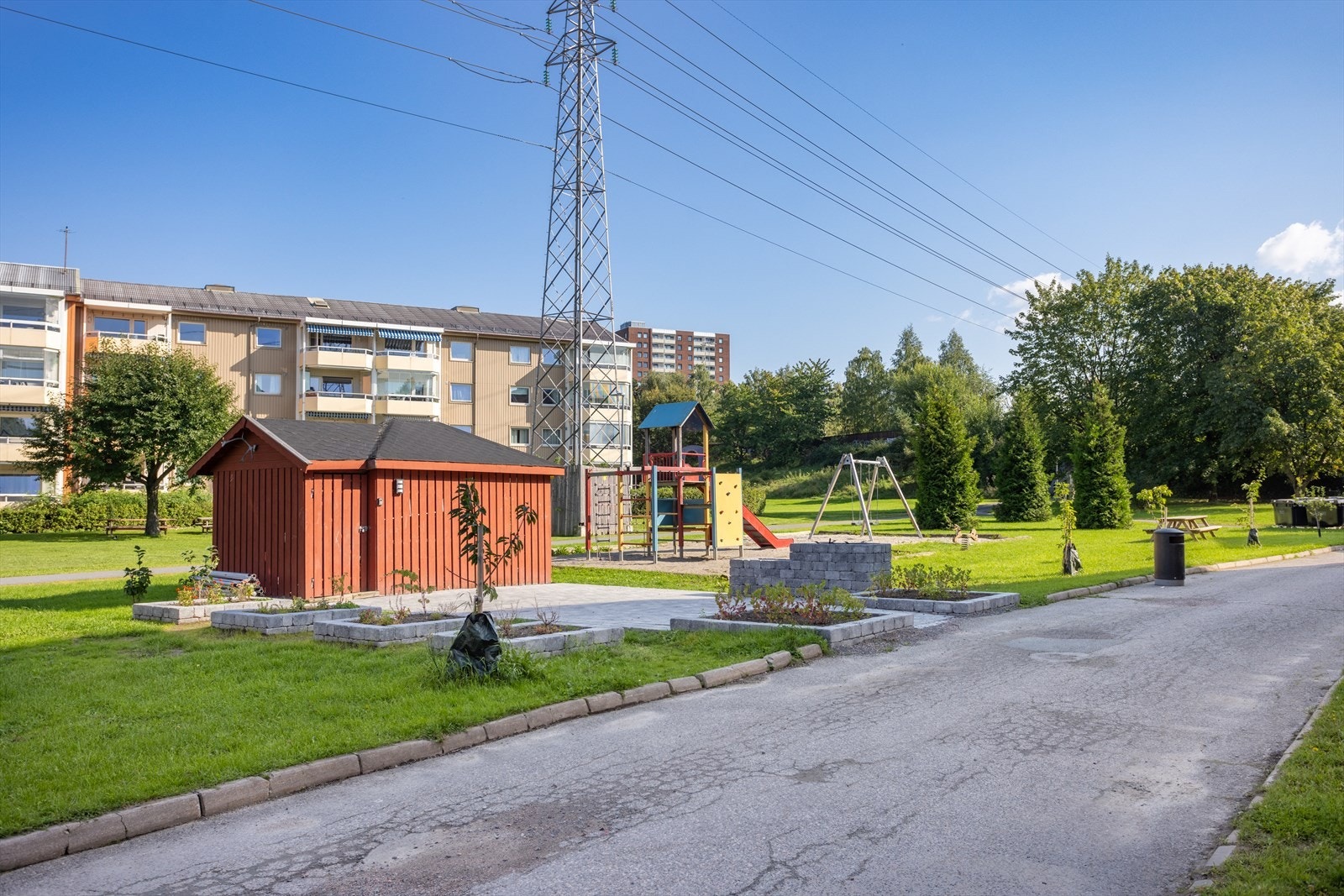 Et hyggelig boligområde som både er barnevennlig og sentralt - et sted hvor mennesker i alle aldre og livsfaser vil kunne trives. Galleribilde