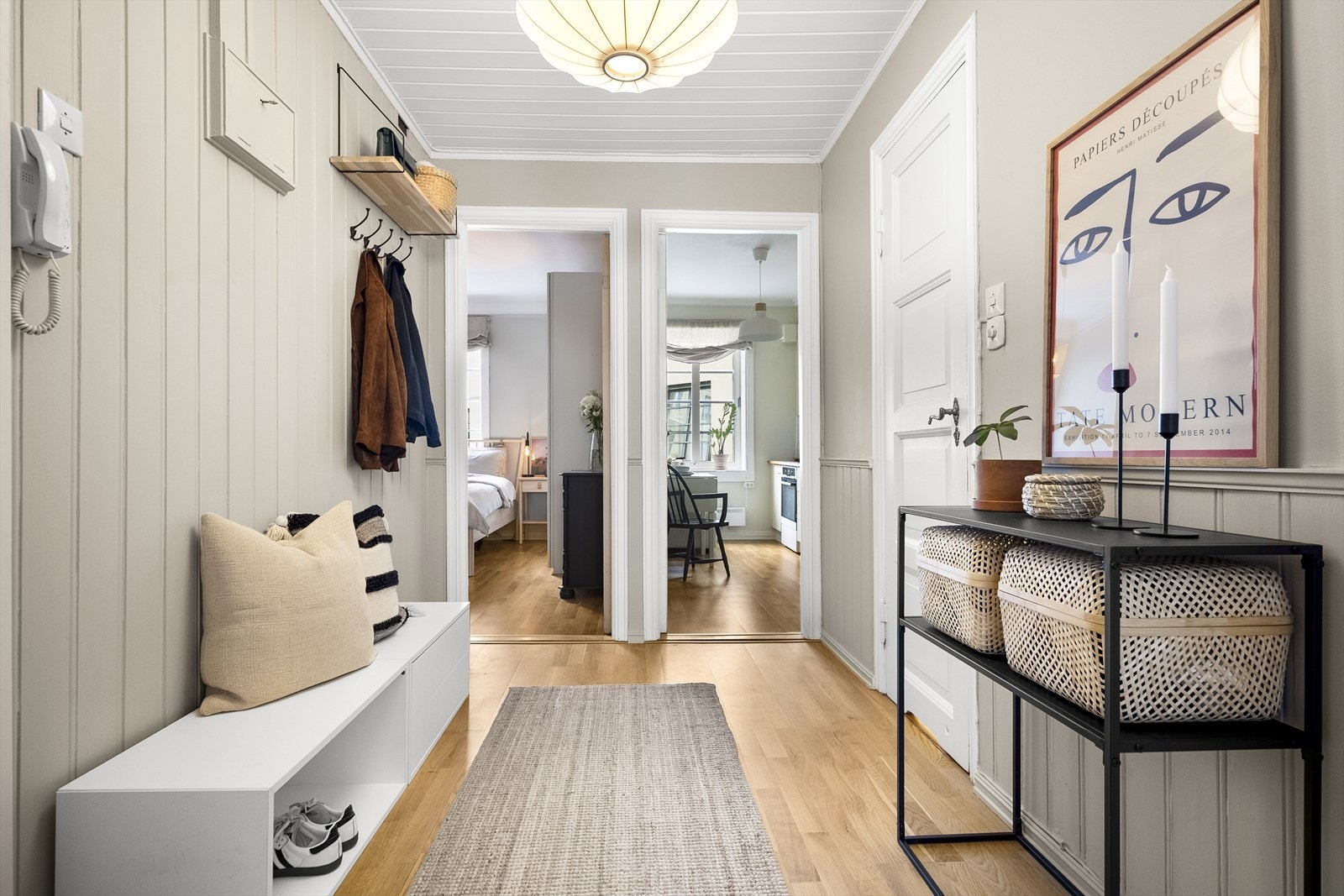 Leiligheten har en lys og gjennomgående planløsning Galleribilde