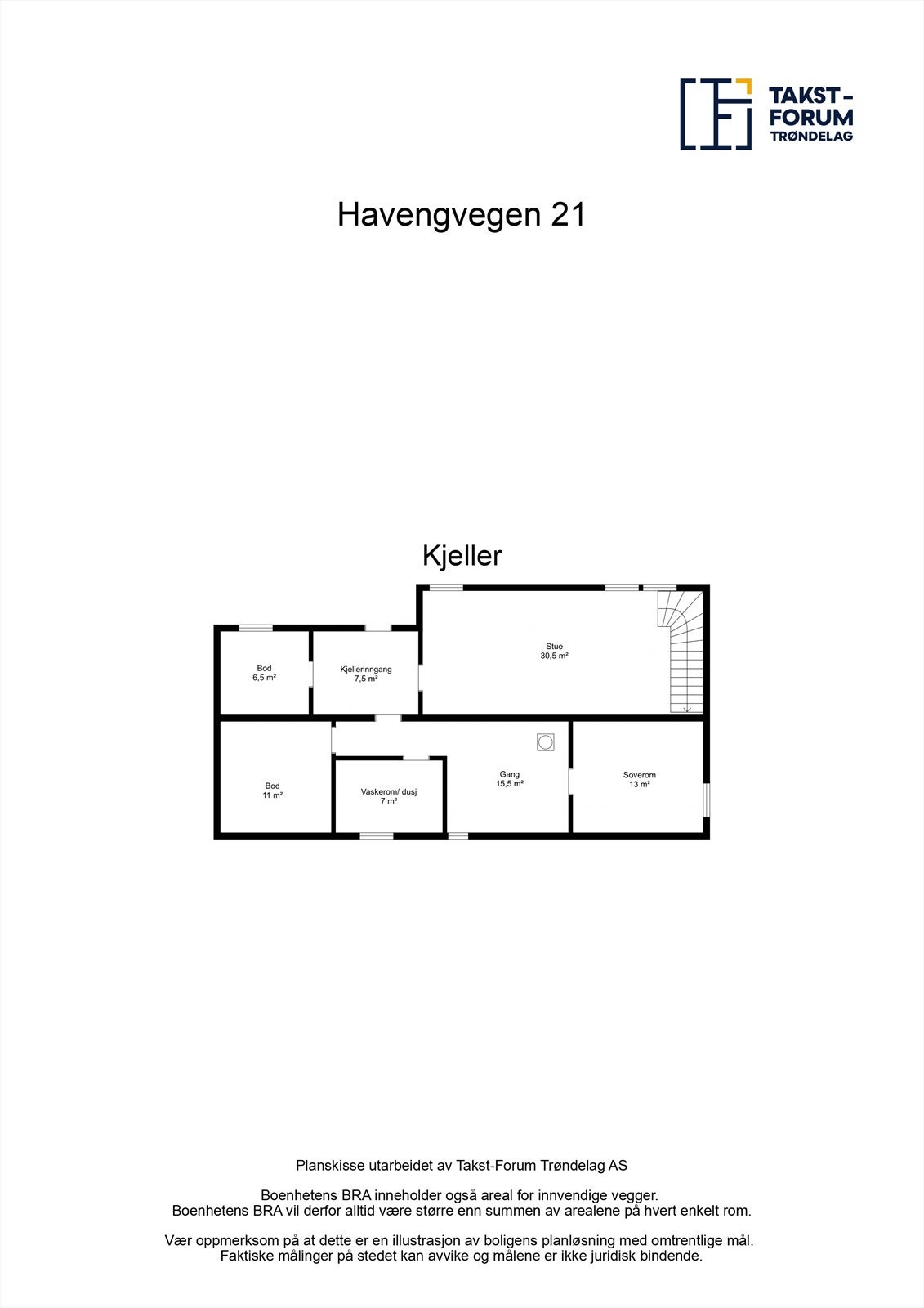 Plantegning - Kjeller Galleribilde
