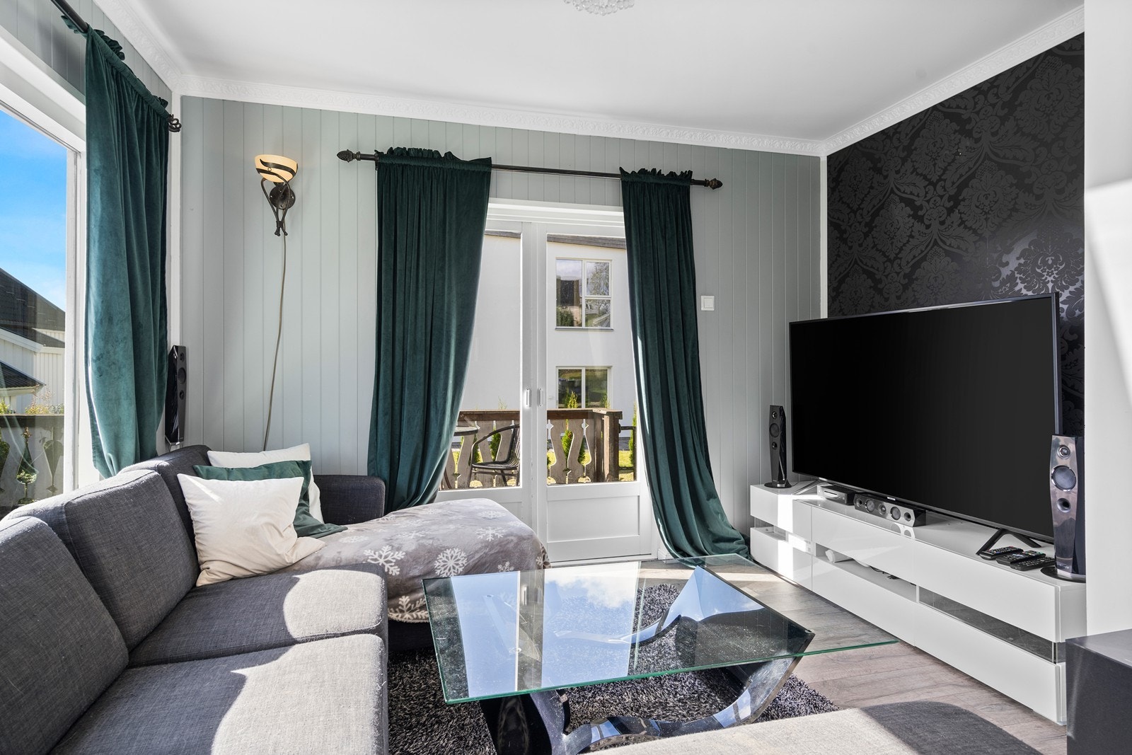 Luftig stue Galleribilde