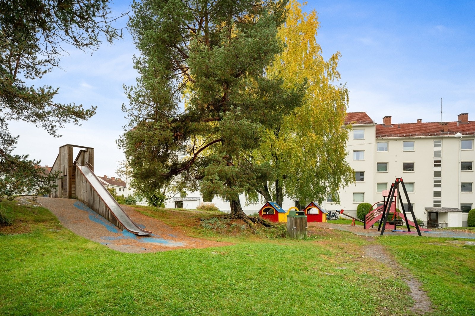 Borettslaget har barnevennlige fellesområder Galleribilde