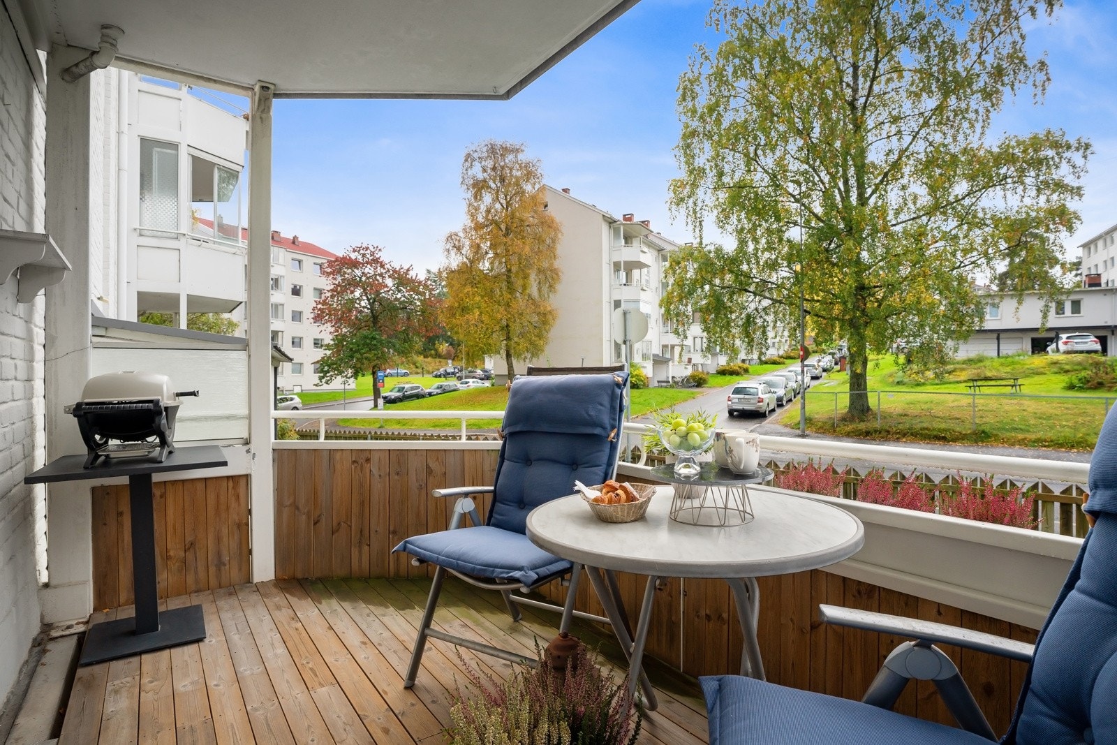 Balkong på 6,5m² med utsyn over nærområdet Galleribilde