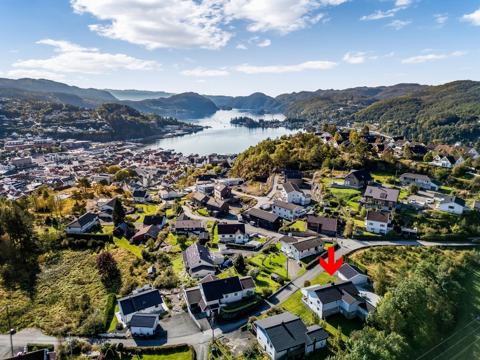 Dronefoto Galleribilde