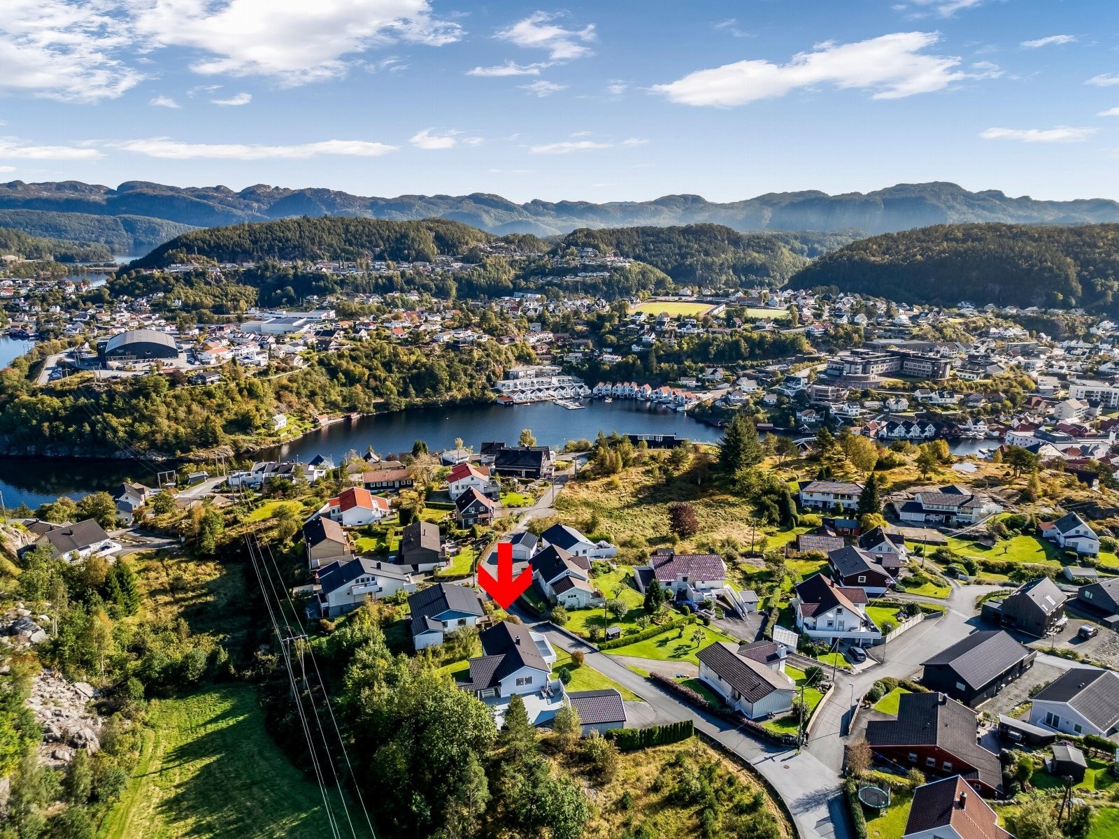 Dronefoto Galleribilde