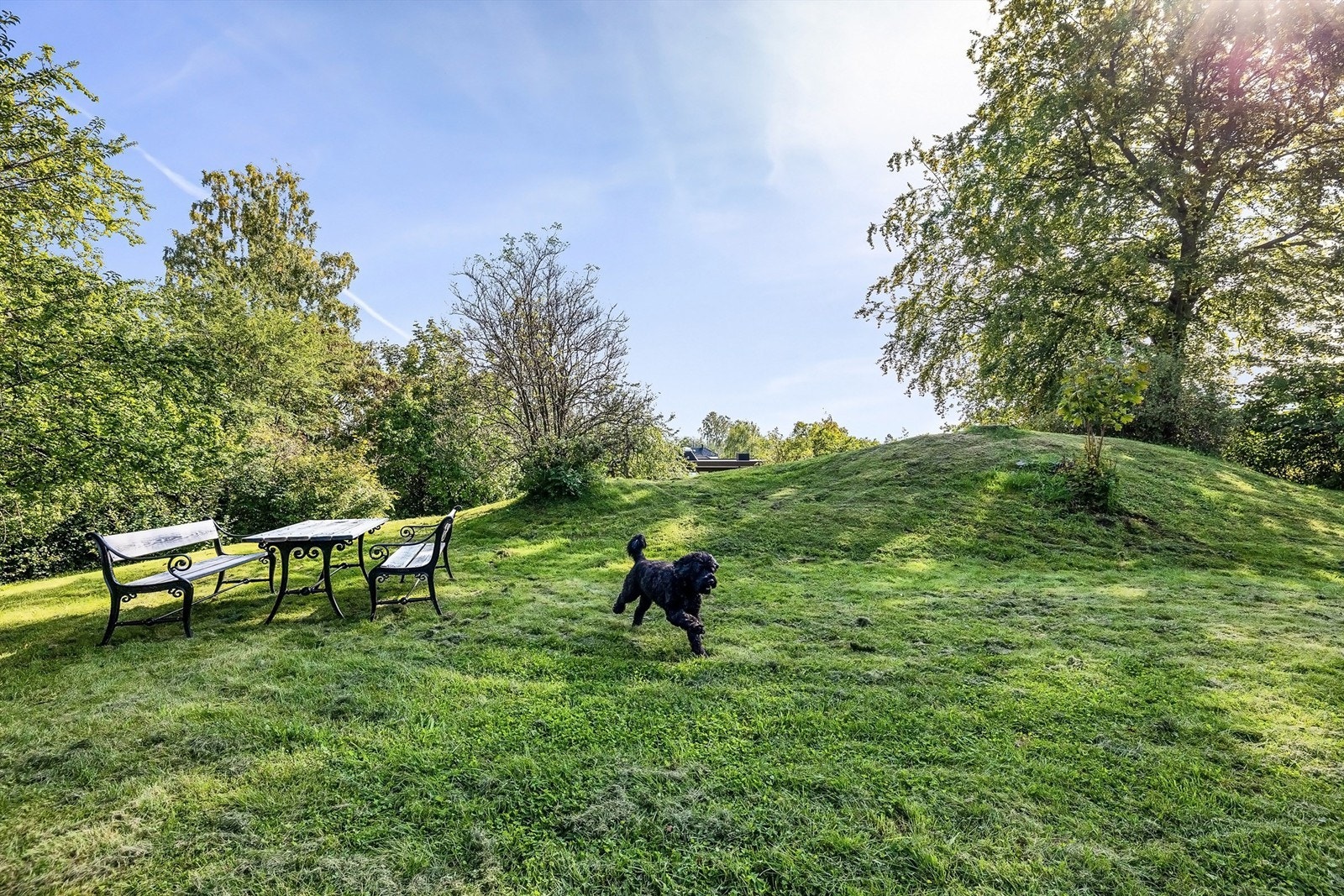 Sameiet har store grøntarealer som er pent opparbeidet. God plass til lek og rekreasjon. Galleribilde