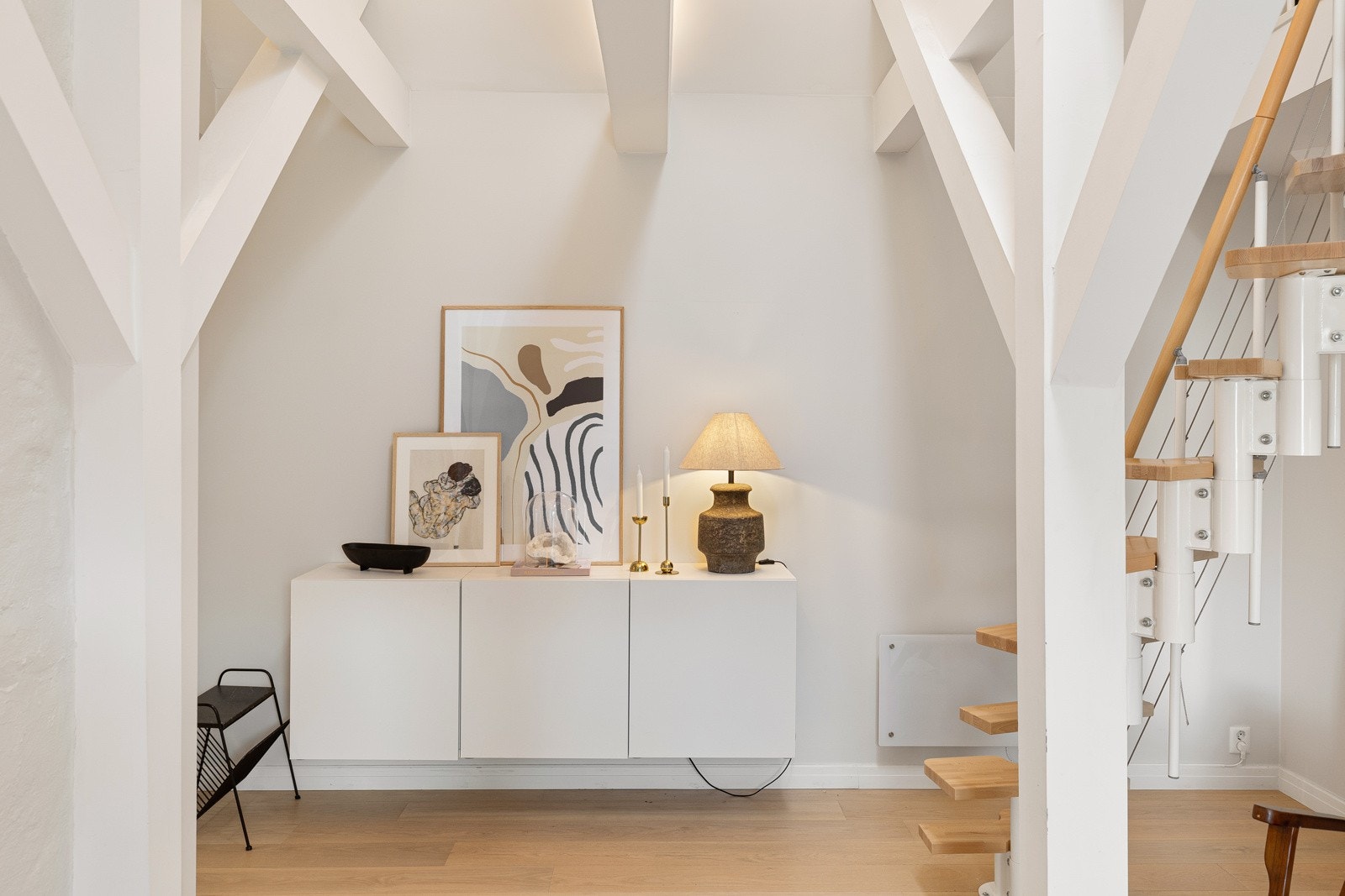 Flotte originale takbjelker Galleribilde