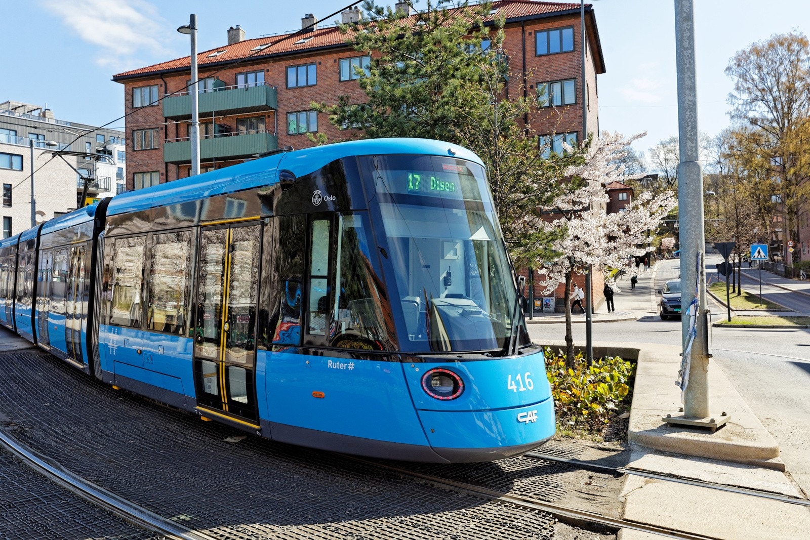 Enkel tilkomst til "alt" hovedstaden byr på via vidstrakt kollektivnettverk Galleribilde