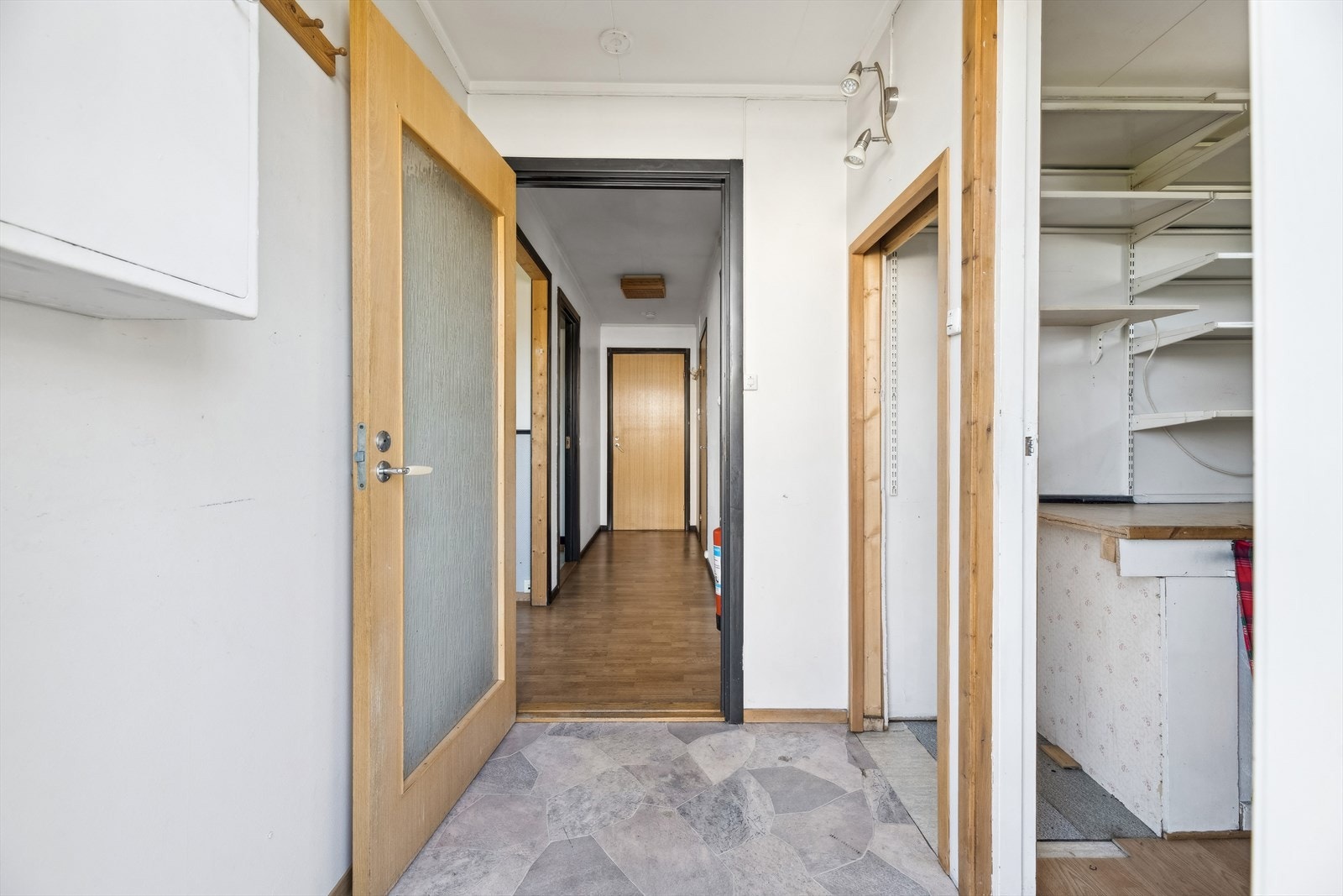 Fra gangen får du adkomst til en bod. Galleribilde