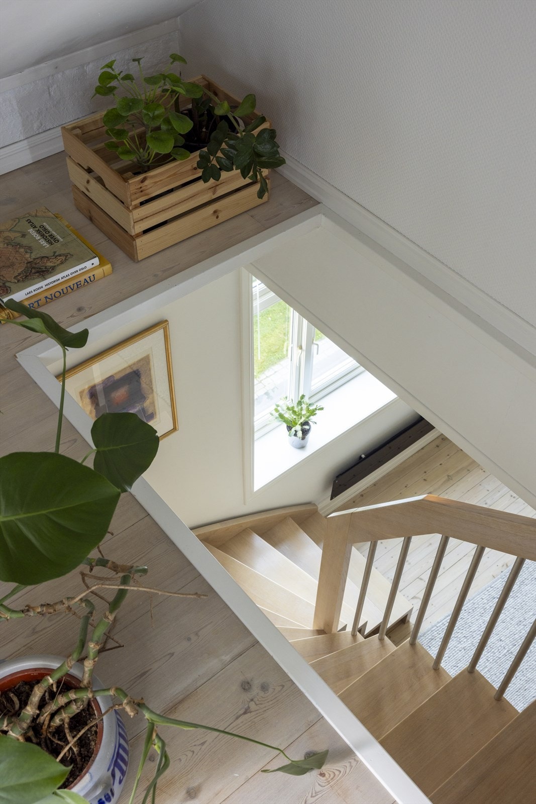 I 4.etg finner vi loftstue med utgang til to takterrasser, bad og to soverom Galleribilde