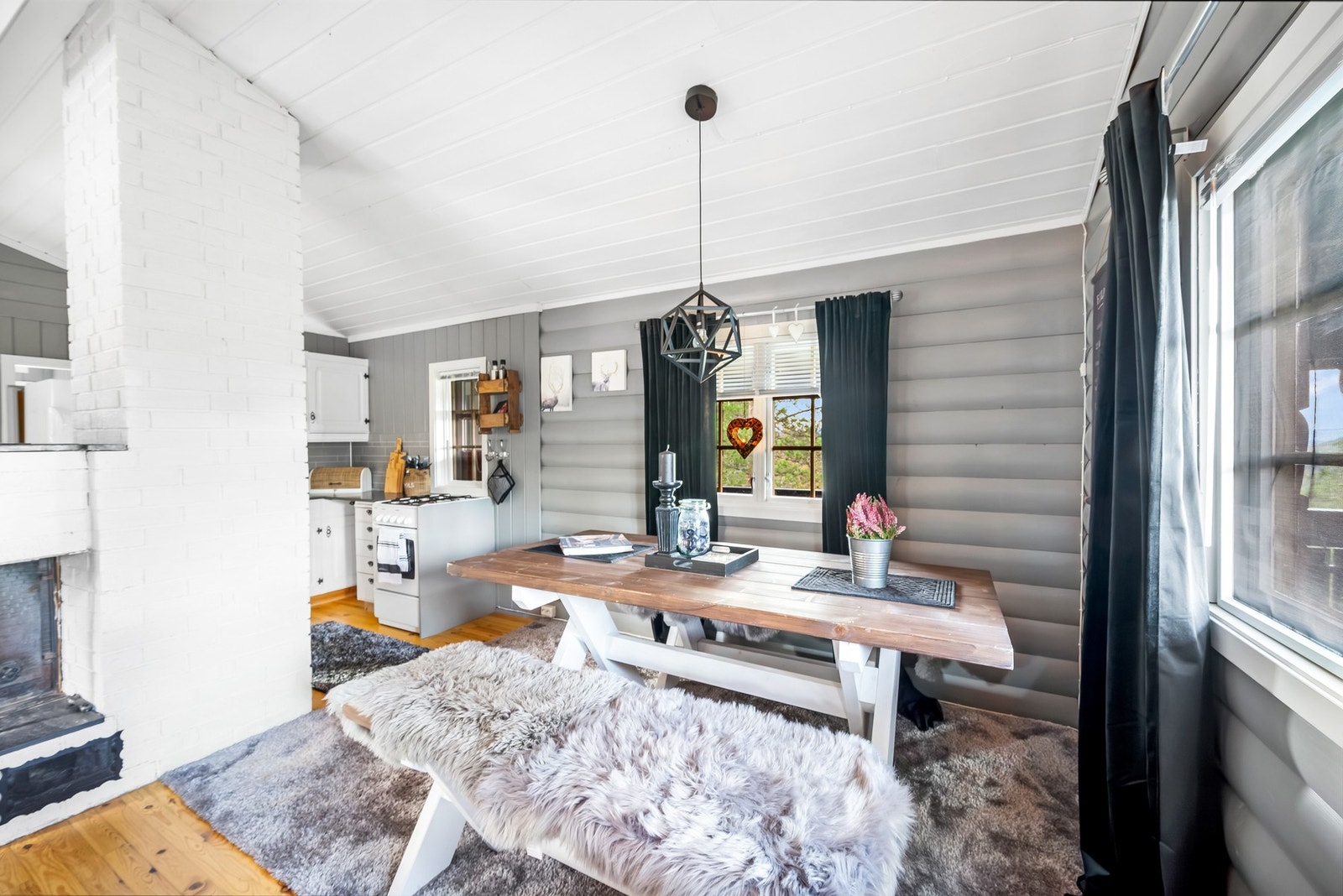 God takhøyde, skaper god atmosfære. Galleribilde