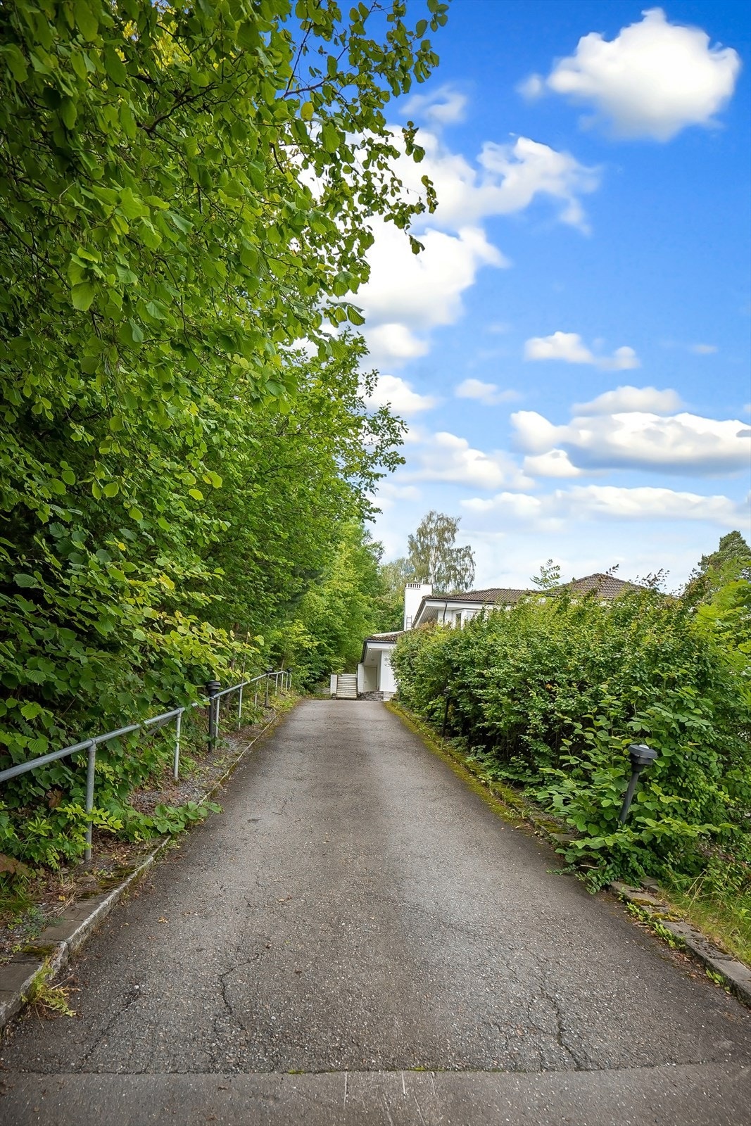 Oppkjørsel med varmekabler Galleribilde