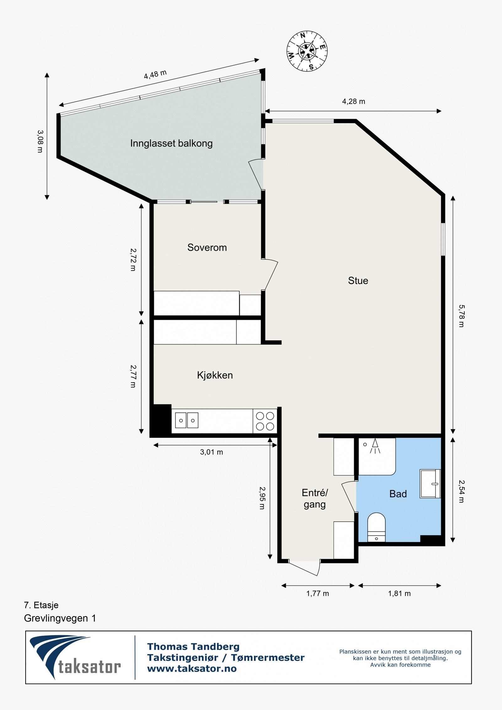 Boligen har en god planløsning. Galleribilde