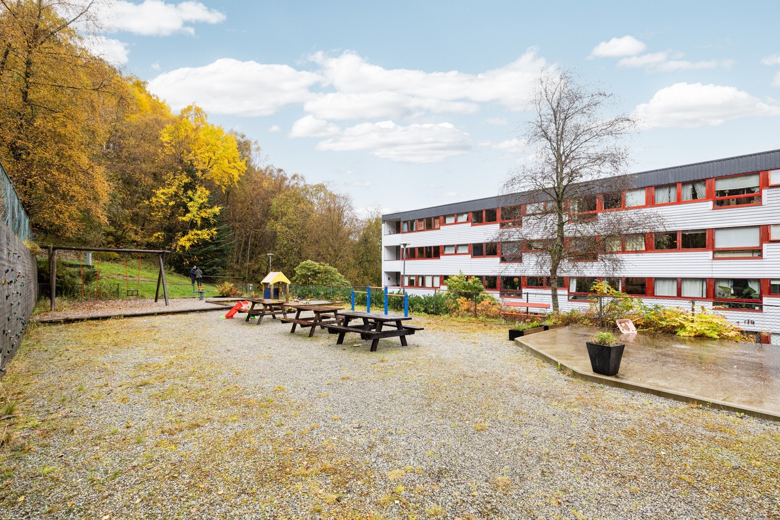 Felles uteområde. Galleribilde