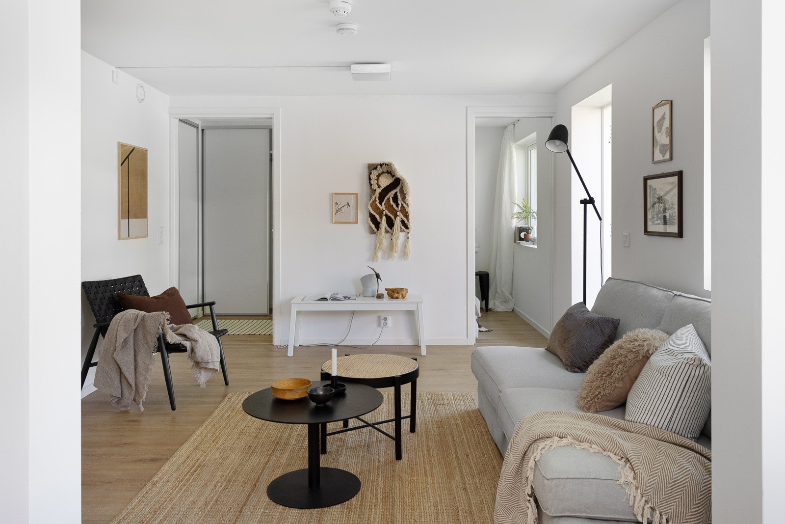 Leiligheten har balansert ventilasjon som sørger for et godt inneklima. Galleribilde