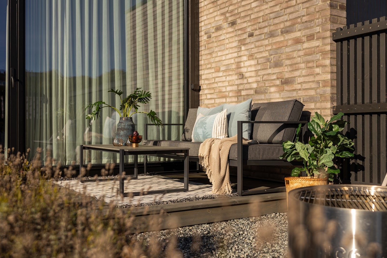 Terrasse uteområde Galleribilde