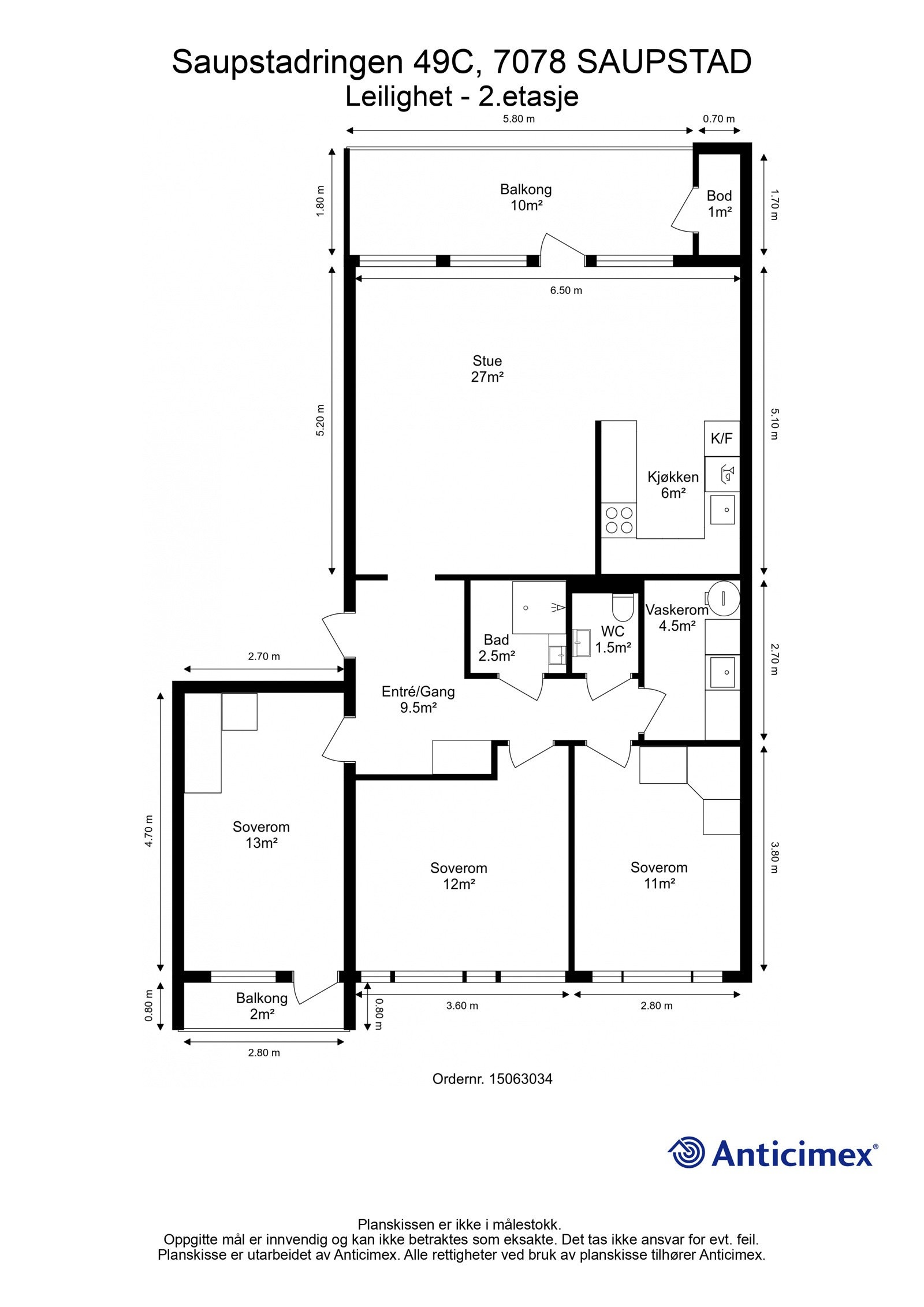 Plantegning. Galleribilde
