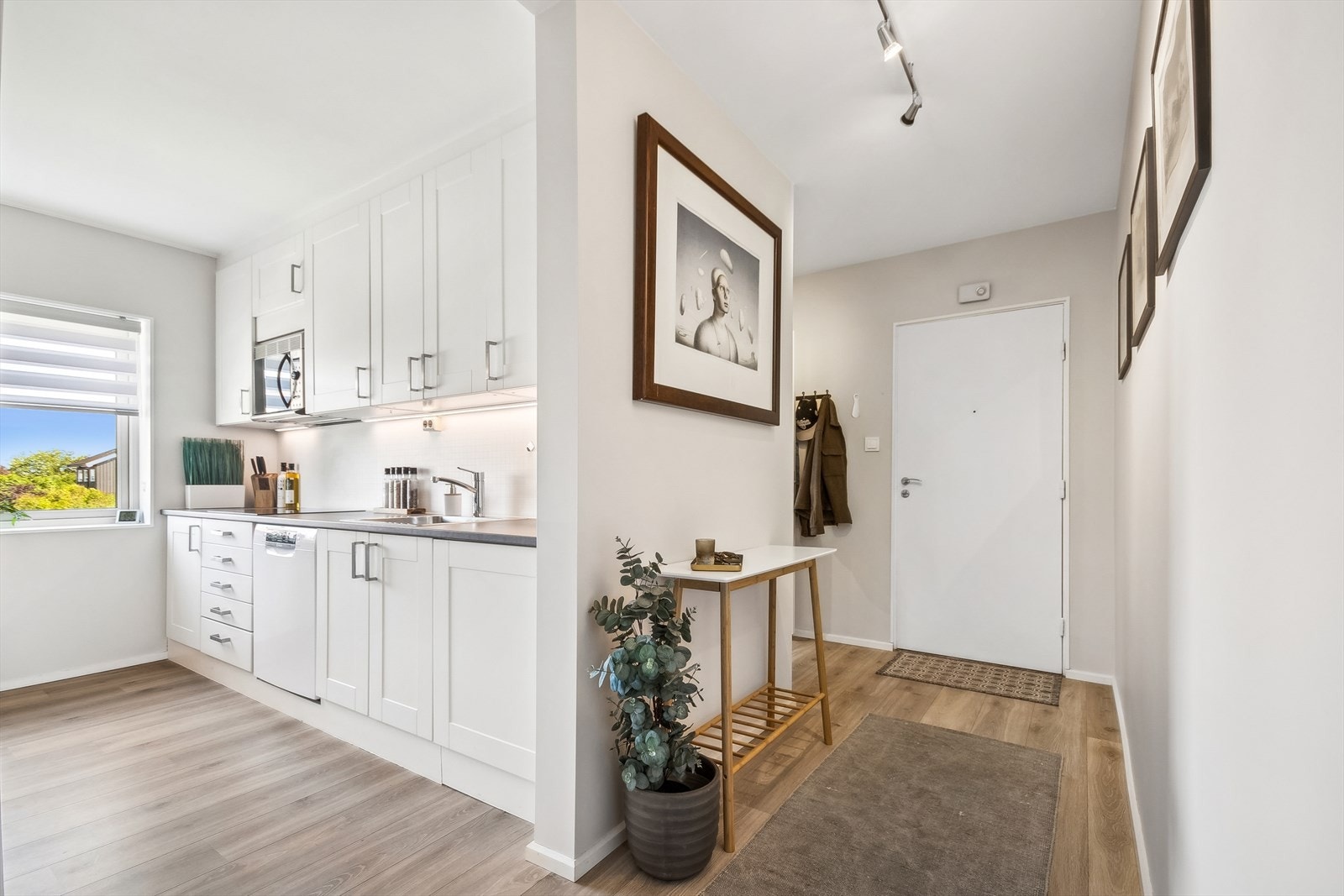 Her er det godt å komme hjem eller ønske gjester velkommen. Galleribilde