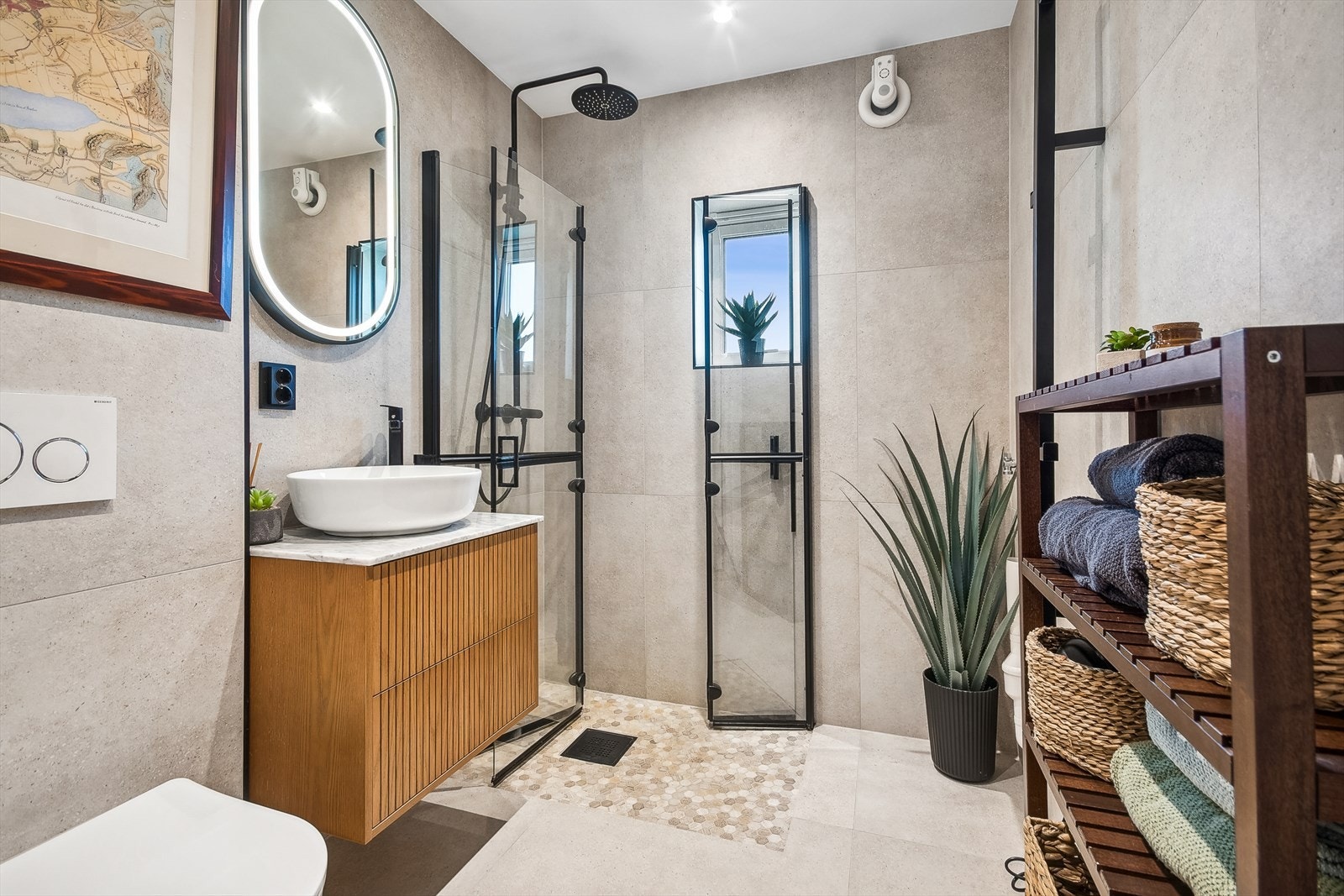 Badet er renovert i 2023. Galleribilde