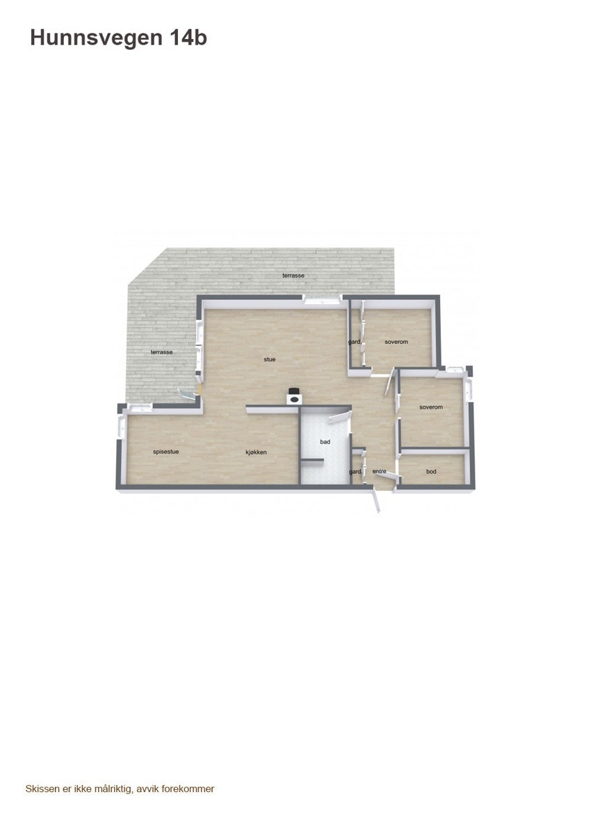 Plantegning. Galleribilde